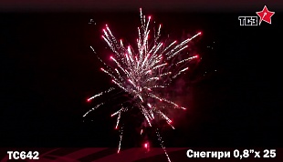 Снегири (0,8" х 25)
